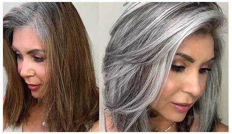 How To Get Dark Hair Grey 40 Absolutely Stunning Silver Gray Color