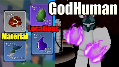 How To Get God Human! (King Red Head Quest NPC Location!) Blox Fruits