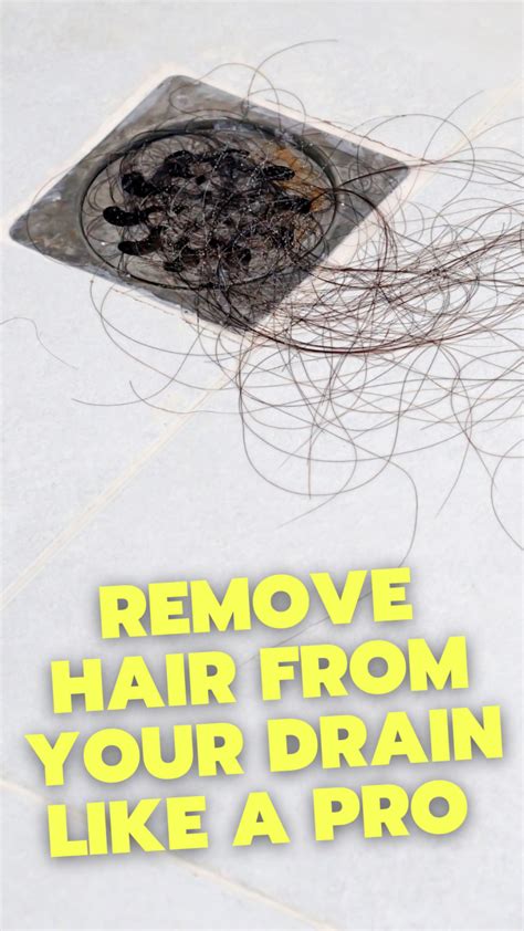 How To Clean Long Hair Out Of A Shower Drain Is Easy, Even If It's Also