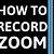how to get high quality zoom recording