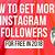 how to get more followers on instagram on computer