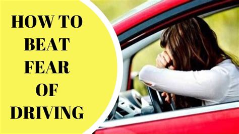 how to get over driving anxiety