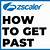 how to get past zscaler