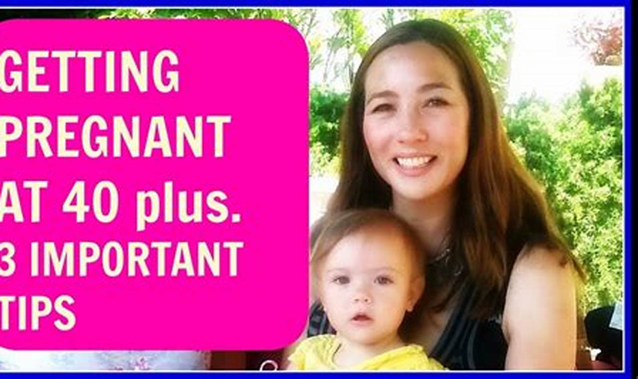 How To Get Pregnant At 42 Naturally