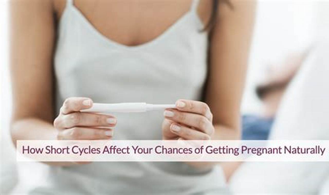 How To Get Pregnant With Short Cycle
