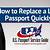 how to get replacement passport when lost
