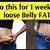 how to get rid of belly fat women