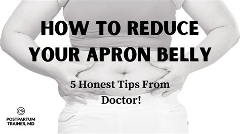 how to get rid of lower belly fat apron