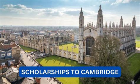How To Get A Scholarship At Cambridge University