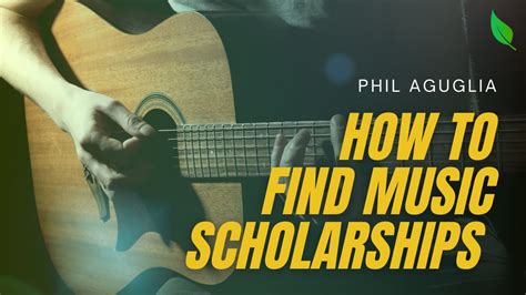 Getting A Scholarship For Music: A 9-Year-Old's Guide