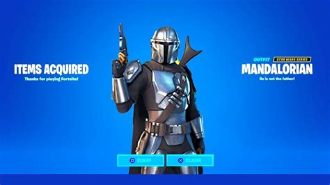 How to get and upgrade the Mandalorian skin in Fortnite Chapter 2 Season 5