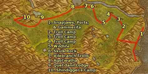 how to get to hinterlands from northern barrens wow
