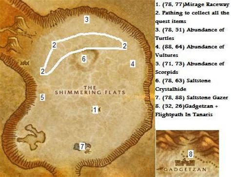 how to get to shimmering flats alliance classic wow