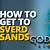 how to get to the sverd sands