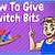 how to give bits twitch