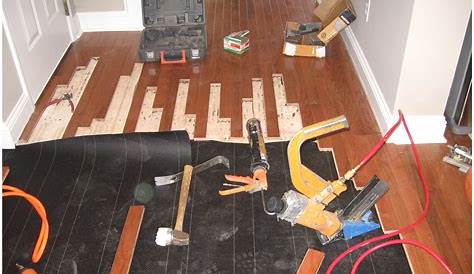 Gluing down prefinished solid hardwood flooring directly over concrete