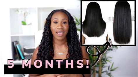 How To Grow Long Relaxed Hair