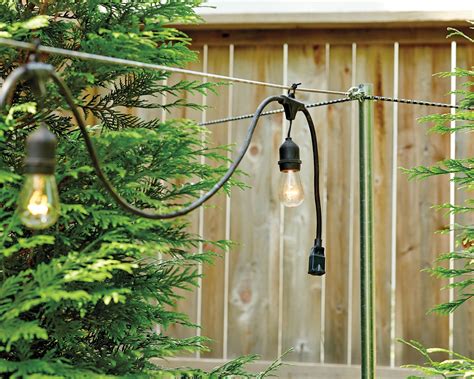 How to Hang Outdoor String Lights Maison de Pax