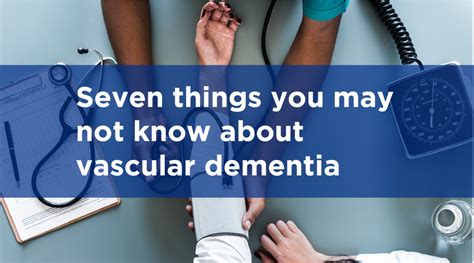 how to help someone with vascular dementia