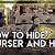 how to hide everything in a war thunder replay