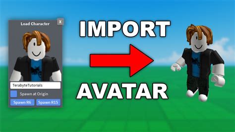 How To Import Avatars Into Roblox Studio