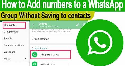 How To Import Whatsapp Group Contacts