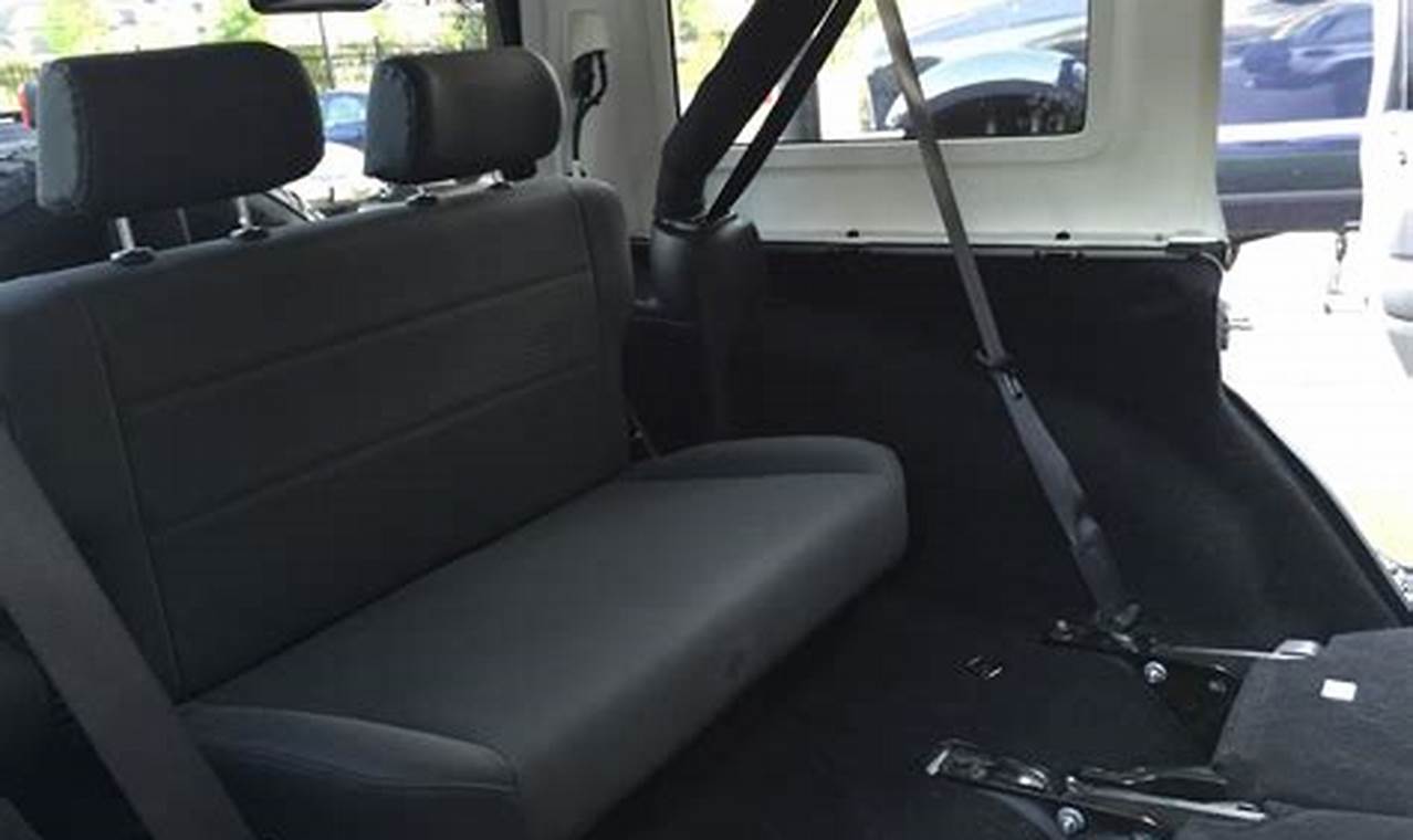 how to install jeep wrangler unlimited 3rd row seat for sale