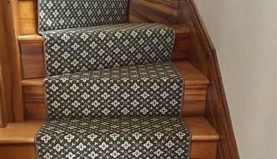 How To Install Stair Runner On Pie Stairs