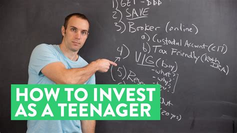 How to Invest Money as a Teenager (stepbystep advice)