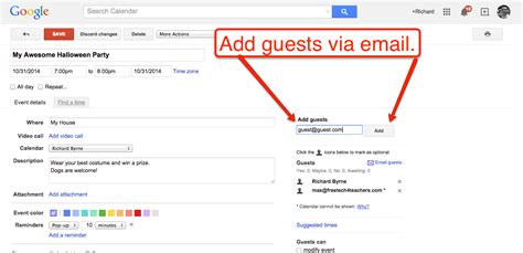 How To Invite Someone To Google Calendar
