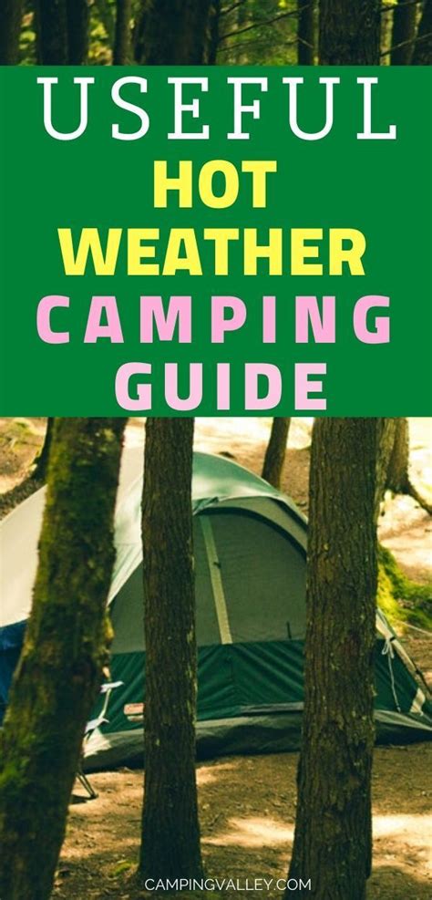 Learn how to be keep cool in your tent while on a summer camping trip.