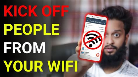How To KICK People Off Your WIFI 2018 !! (How To Stop Someone From