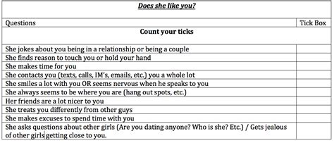 How To Tell If a Girl Likes You 100 Does She Like Me Quiz