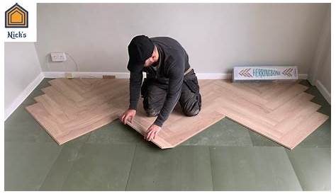 How to Install a Herringbone Floor Herringbone floor, Diy wood floors