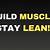 how to lean bulk properly
