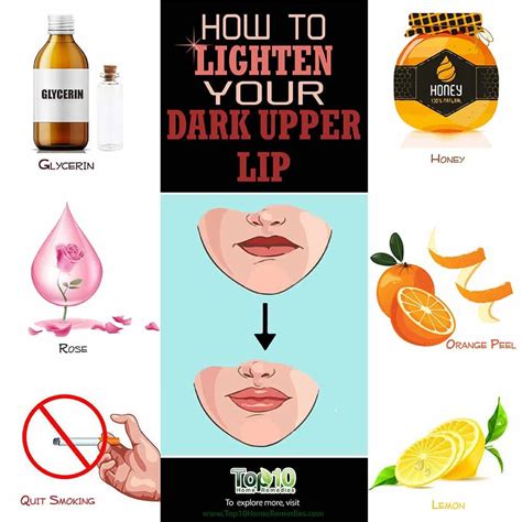 Simple Solutions To Lighten Upper Lip Area Upper lip, Lightening