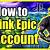 how to link epic games account to fortnite ps5