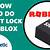 how to lock on roblox pc