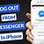 how to log out messenger in phone