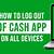 how to log out of cashapp