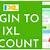 how to login to ixl