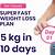 how to lose 5kg in a week