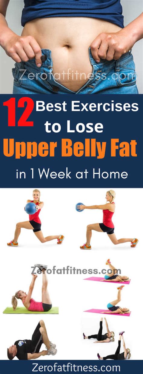 how to lose upper belly fat fast
