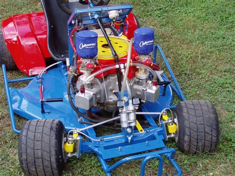 How to build a racing mower part 2 lowering rear end YouTube