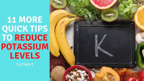 How to Lower Potassium Levels Healthfully Potassium, High potassium