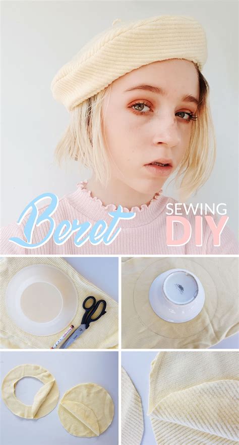 Free beret pattern with instructions on how to sew a beret so you can