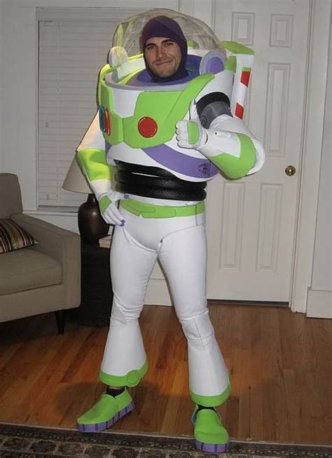 DIY Kids Buzz Lightyear No Sew Halloween Costume Handmade Costumes