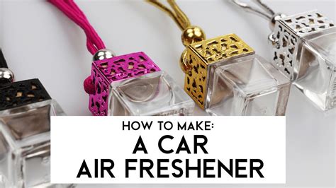 Diy Car Freshener With Perfume Car Air Freshener Perfume Bottle Auto
