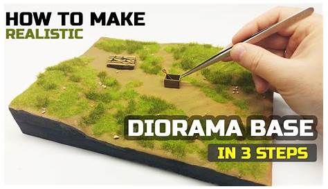 How to Build a Diorama Pt. 2 - YouTube