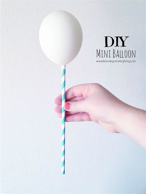 Diy Mini Balloon CraftSmile Decoración de unas, Globos, Invitaciones